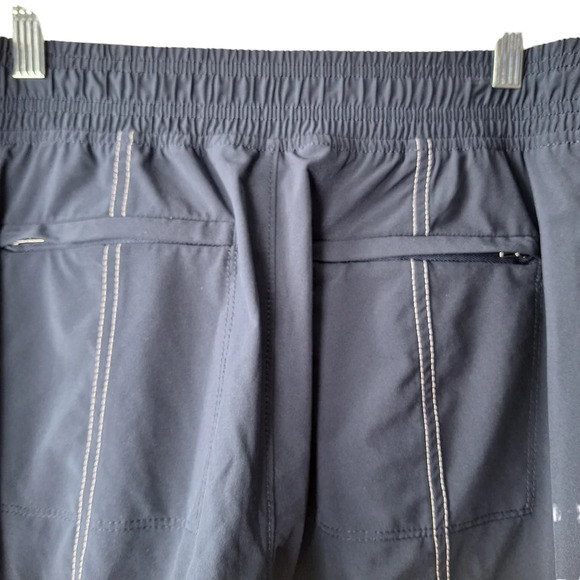 Athleta Size 4 Navy Blue Chelsea Utility Jogger Activewear Cargo Pants Pockets - Picture 9 of 15